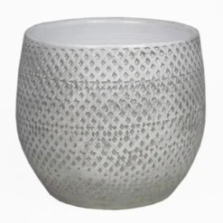 Pot Sabine Blanc 29 Cm