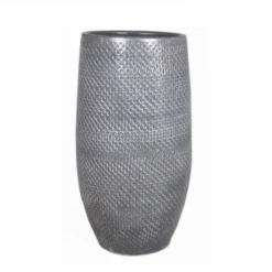 Vase Sabine Gris 22 Cm