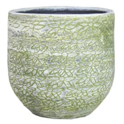 Pot Liset Ocre 13 Cm