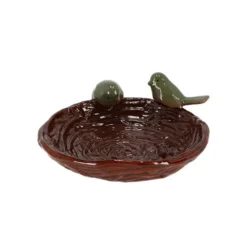 ESSCHERT DESIGN Keramiek Nestvormig Vogelbad